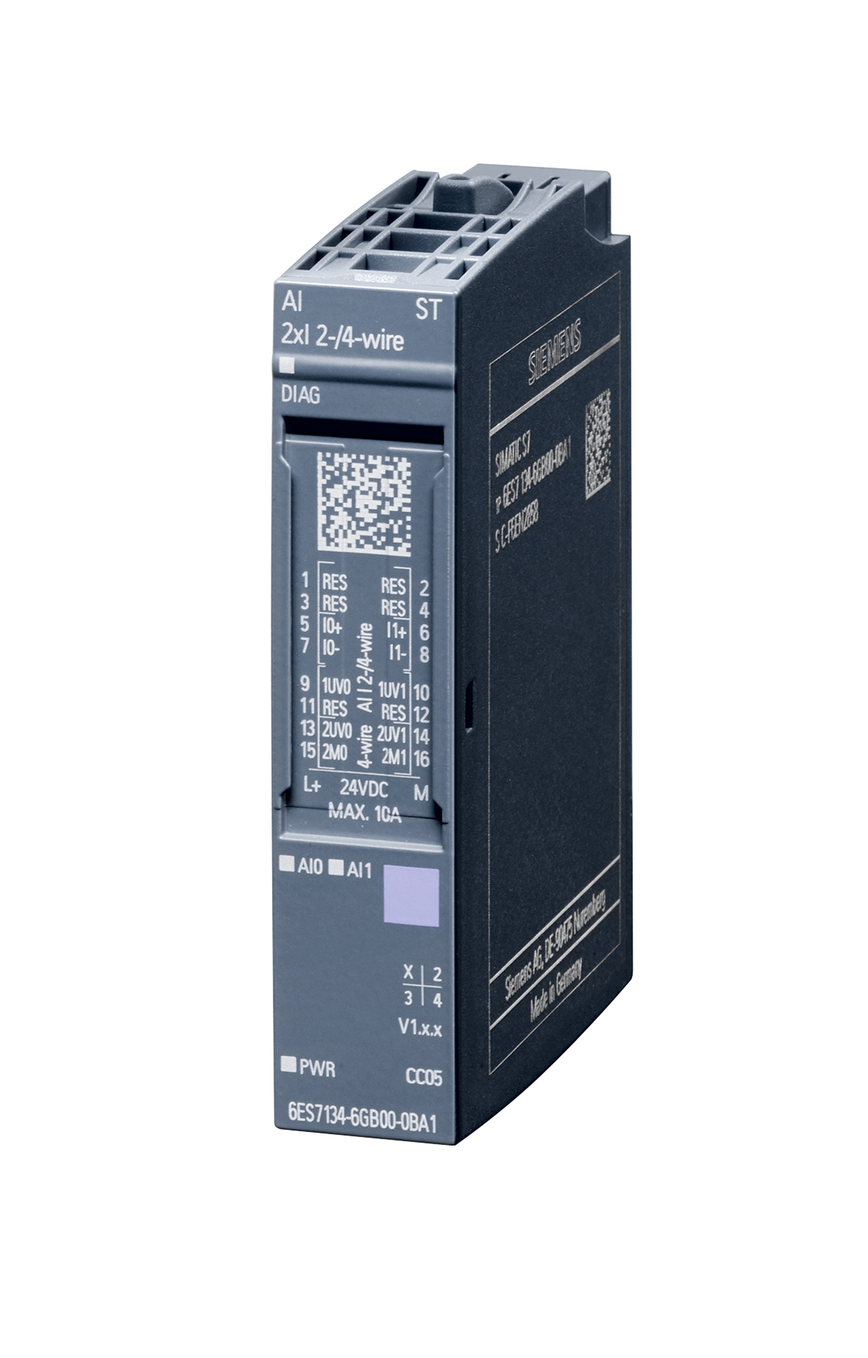 Модуль аналогового ввода 6ES7134-6GB00-0BA1